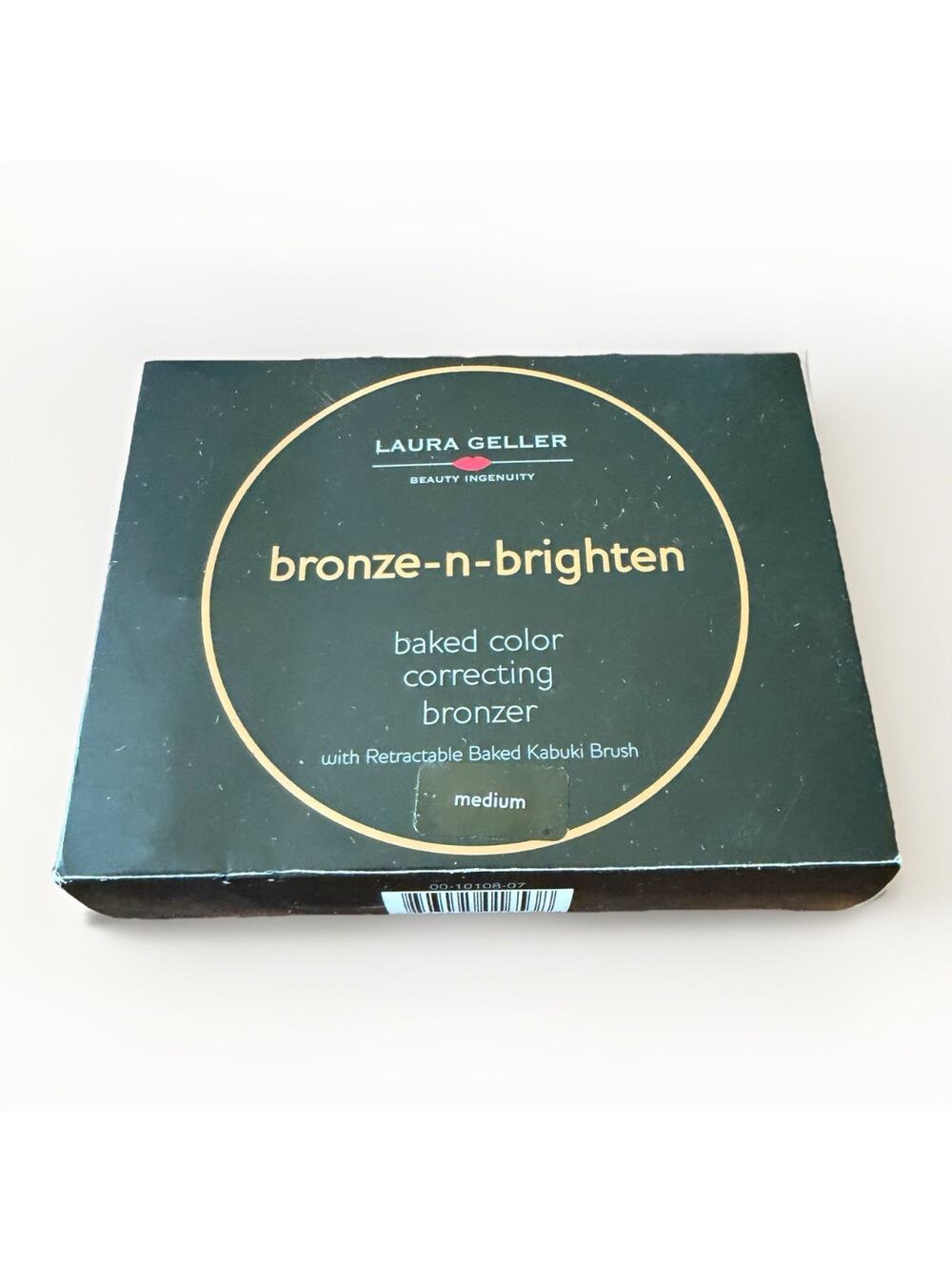 Laura Geller LARGE .85 OZ Bronze-n-Brighten MEDIUM Color Correcting Bronzer Set